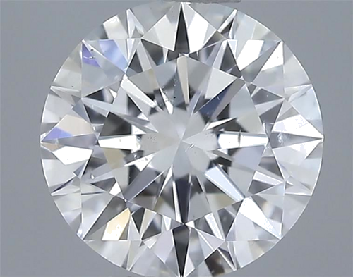 0.9 carat F-SI2 Excellent cut Natūralus Round Deimantas (1)