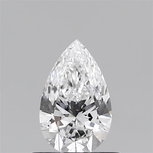 0.44 carat D-IF Natūralus Pear Deimantas (1)