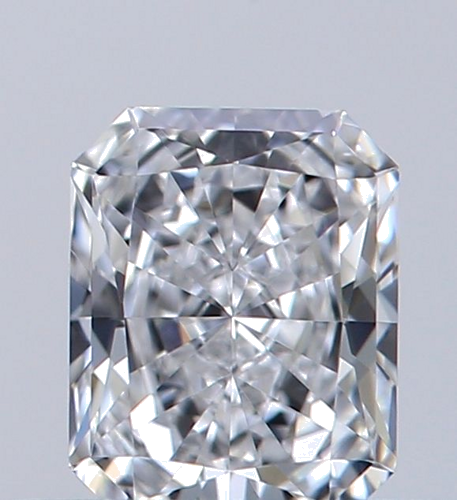 0.32 carat D-VVS1 Natūralus Radiant Deimantas (1)