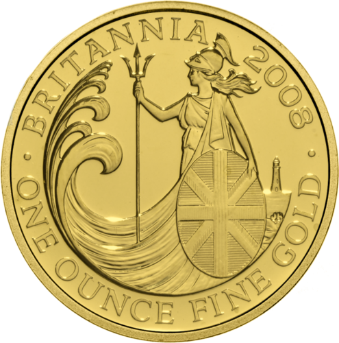 1 oz Британия 2008 Великобритания 100 фунтов золотая монета (1)