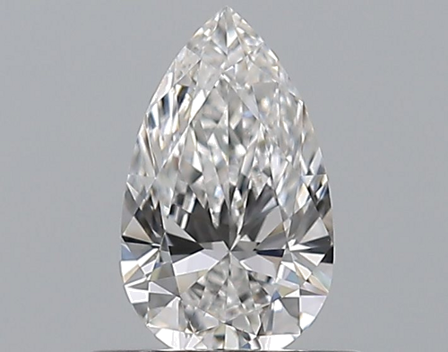 0.5 carat E-VS1 Natūralus Pear Deimantas (1)
