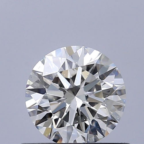 0.58 carat I-SI1 Excellent cut Natūralus Round Deimantas (1)