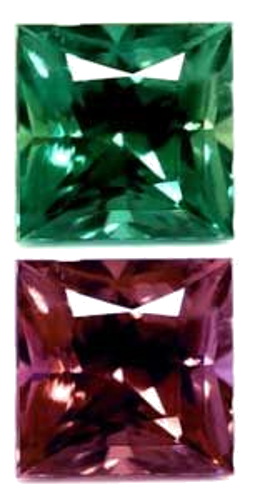 0.1 carat GREEN Square Alexandrite (1)