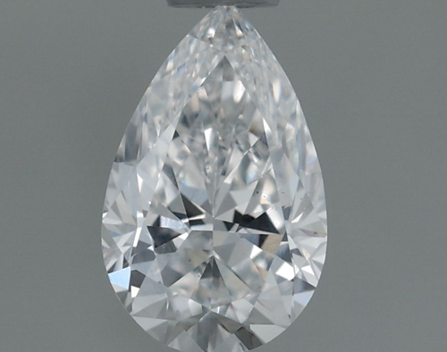 0.5 carat F-SI1 Natūralus Pear Deimantas (1)