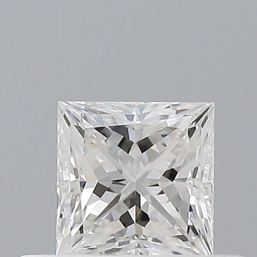 0.41 carat E-VVS1 Natūralus Princess Deimantas (1)