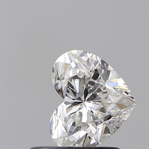 0.71 carat F-VS1 Natūralus Heart Deimantas (1)