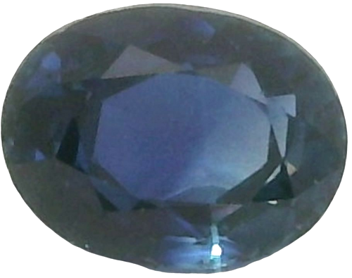 0.61 carat BLUE Oval Safyras (1)