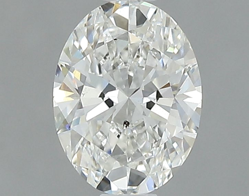 0.46 carat G-SI2 Natūralus Oval Deimantas (1)