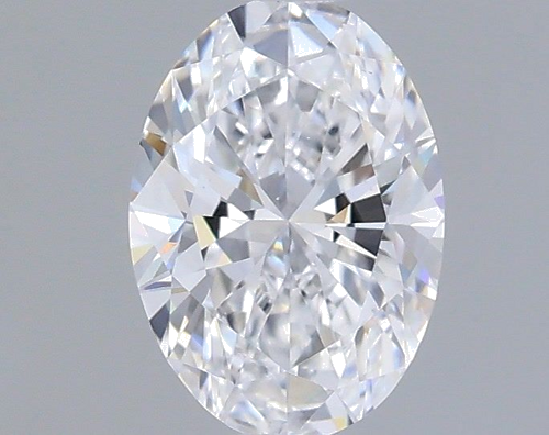0.5 carat D-VS2 Natūralus Oval Deimantas (1)