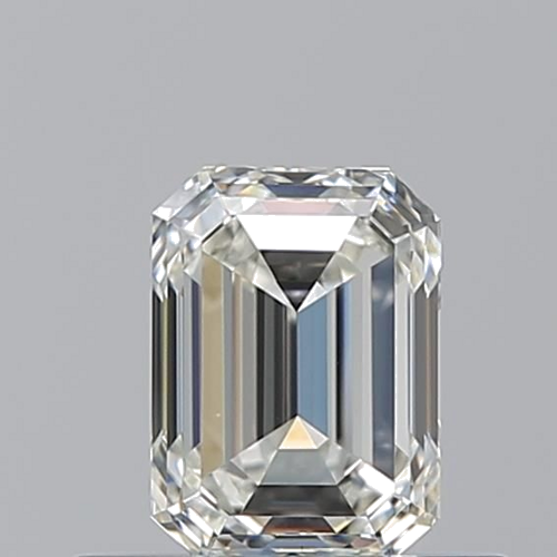 0.5 carat I-VVS2 Natūralus Emerald Deimantas (1)