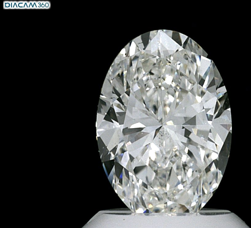 1.3 carat H-VS2 Natūralus Oval Deimantas (1)