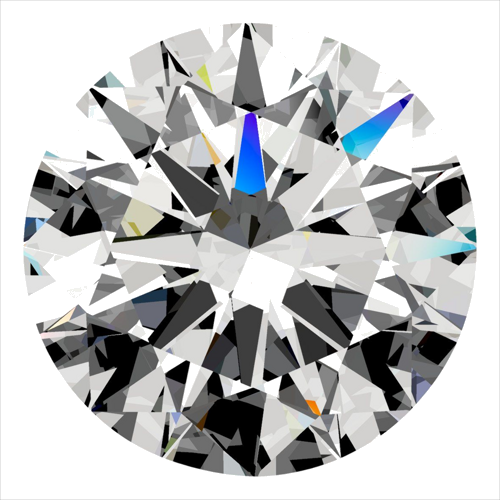 0.3 carat E-VS1 Excellent cut Natūralus Round Deimantas (1)
