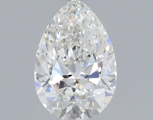 0.56 carat F-IF Natūralus Pear Deimantas (1)
