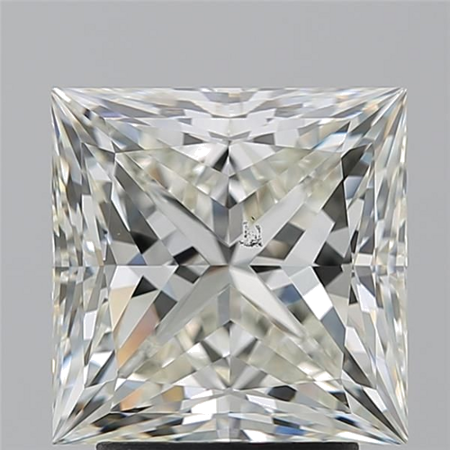 3.22 carat K-SI1 Natūralus Princess Deimantas (1)