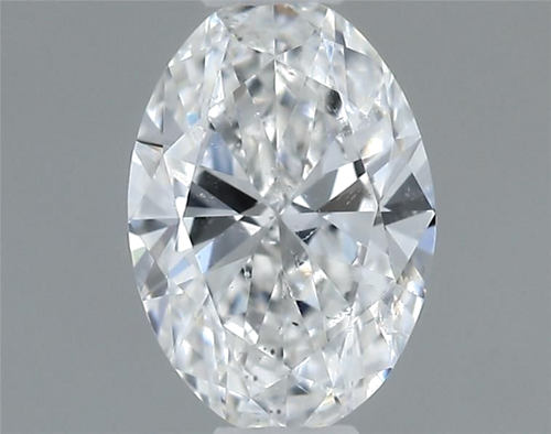 0.3 carat E-SI2 Natūralus Oval Deimantas (1)