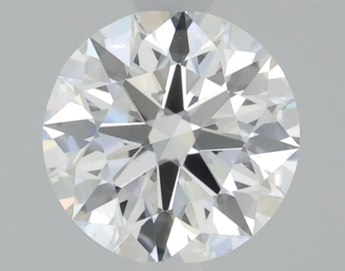 0.42 carat F-VS2 Excellent cut Natūralus Round Deimantas (1)