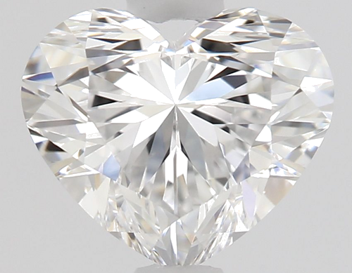 0.7 carat D-VS2 Natūralus Heart Deimantas (1)