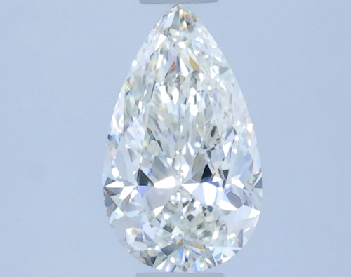 0.5 carat I-VVS2 Natūralus Pear Deimantas (1)