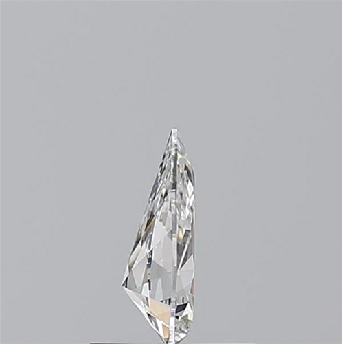 0.5 carat G-VS2 Natūralus Pear Deimantas (1)