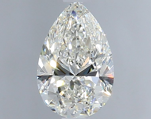 0.7 carat H-VS1 Natūralus Pear Deimantas (1)