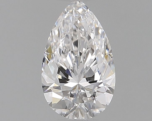 0.32 carat E-VVS1 Natūralus Pear Deimantas (1)