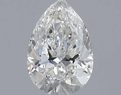 0.36 carat G-IF Natūralus Pear Deimantas (1)