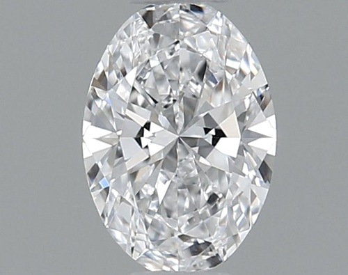 0.4 carat D-VS2 Natūralus Oval Deimantas (1)