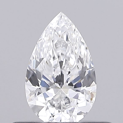 0.37 carat E-VS1 Natūralus Pear Deimantas (1)
