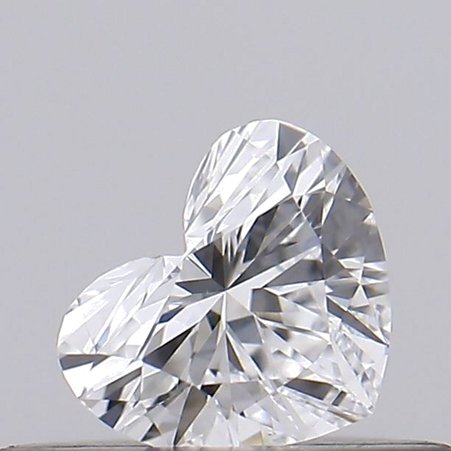 0.2 carat D-VS1 Natūralus Heart Deimantas (1)