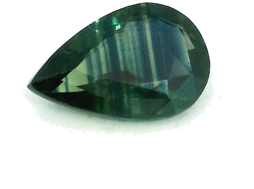 0.61 carat BLUE Pear Safyras (1)