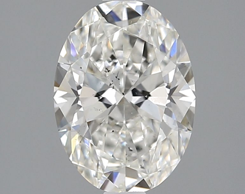 1.31 carat H-SI2 Natūralus Oval Deimantas (1)
