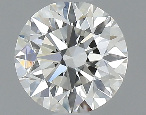 0.52 carat H-VS2 Excellent cut Natūralus Round Deimantas (1)