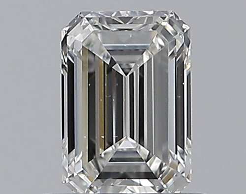 0.56 carat F-VS2 Natūralus Emerald Deimantas (1)