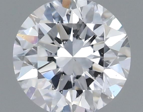 0.45 carat D-SI2 Very Good cut Natūralus Round Deimantas (1)
