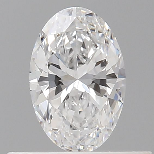 0.38 carat D-VVS1 Natūralus Oval Deimantas (1)