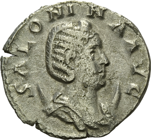 Antoninianai Salonina (254-268 m.) Romos Imperija sidabrinė moneta (1)