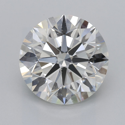 4.01 carat I-SI1 Excellent cut Natūralus Round Deimantas (1)