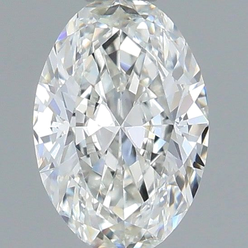 0.5 carat G-VVS2 Natūralus Oval Deimantas (1)