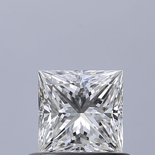 0.55 carat F-VVS1 Natūralus Princess Deimantas (1)