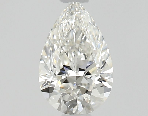 0.54 carat H-VVS1 Natūralus Pear Deimantas (1)