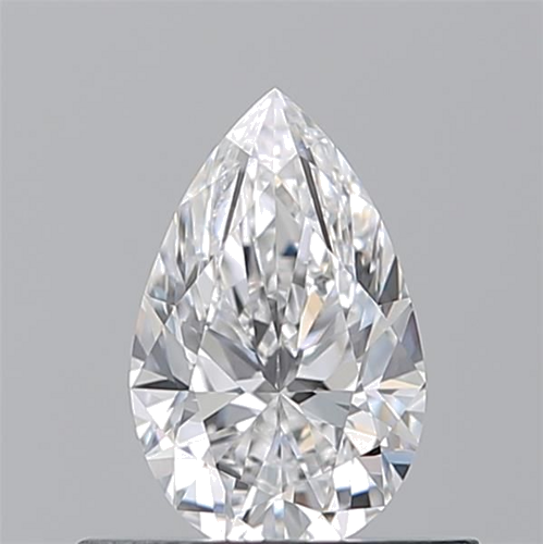 0.51 carat D-VVS1 Natūralus Pear Deimantas (1)