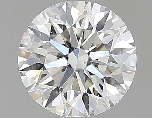 0.56 carat I-SI1 Excellent cut Natūralus Round Deimantas (1)