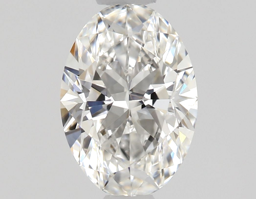0.68 carat F-VVS2 Natūralus Oval Deimantas (1)