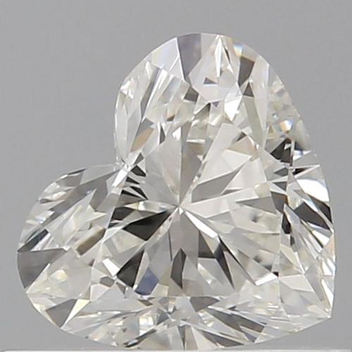 0.53 carat I-VS1 Natūralus Heart Deimantas (1)