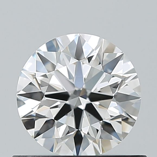 0.6 carat F-VVS2 Excellent cut Natūralus Round Deimantas (1)