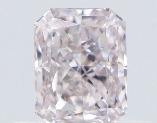 0.41 carat Fancy Light Pink-VVS2 Natūralus Radiant Deimantas (1)