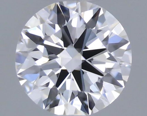 0.18 carat D-VVS2 Very Good cut Natūralus Round Deimantas (1)