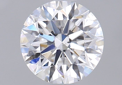 0.58 carat E-SI1 Excellent cut Natūralus Round Deimantas (1)