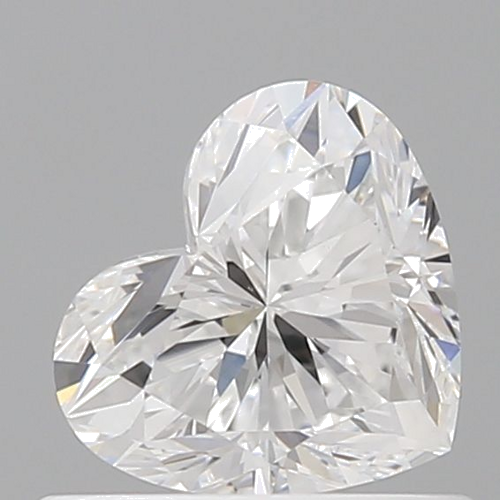 0.52 carat E-VS1 Natūralus Heart Deimantas (1)