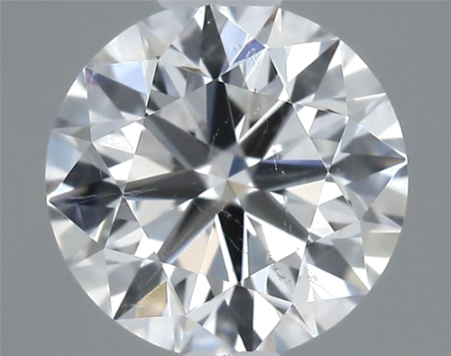 0.4 carat E-SI2 Very Good cut Natūralus Round Deimantas (1)